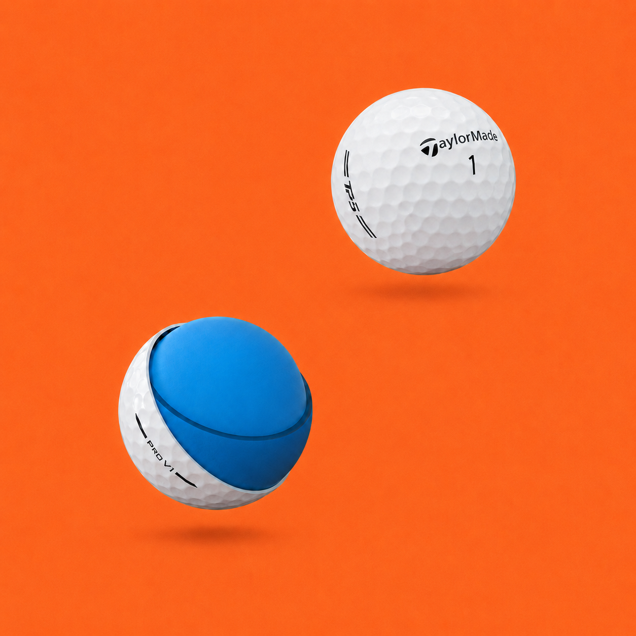 Premium TaylorMade and Pro V1 golf balls